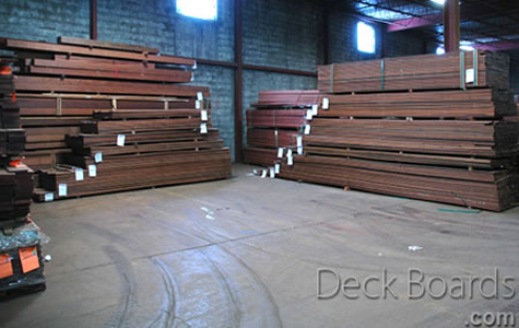 Ipe deck boards