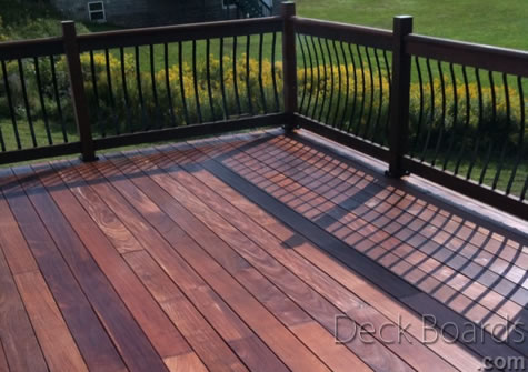 Ipe wood decking